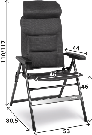 BRUNNER® Aravel H2L S Campingstuhl