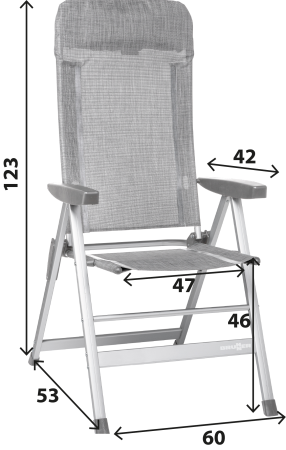 BRUNNER® Skye Campingstuhl