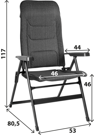 BRUNNER® Aravel Vitachic SMALL Campingstuhl