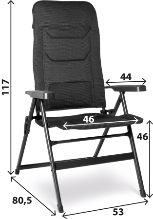 BRUNNER® Aravel Vitachic SMALL Campingstuhl