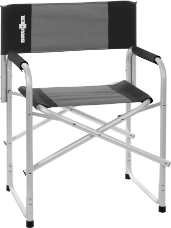 BRUNNER® One Shot Regiestuhl Schwarz/Weiß
