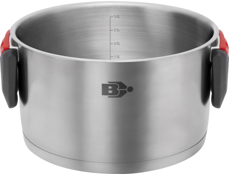 BRUNNER® Academy Compact Ø 20 cm Camping-Kochtopf Antihaft