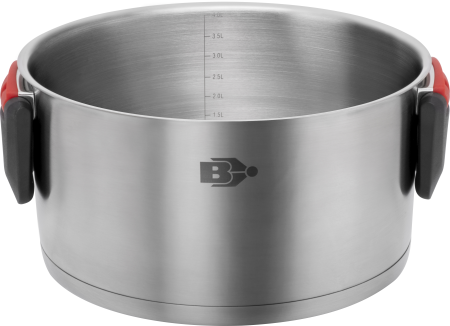 BRUNNER® Academy Compact Ø 22 cm Camping-Kochtopf Antihaft