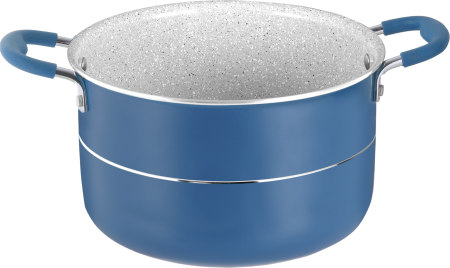 BRUNNER® Carezza 7+1 Ø 22 cm Camping-Kochtopf Antihaft