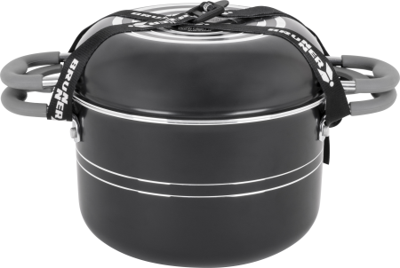 BRUNNER® Flavor 7+1 Ø 20 cm Camping-Kochtopf Antihaft