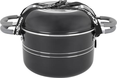 BRUNNER® Flavor 7+1 Ø 22 cm Camping-Kochtopf Antihaft