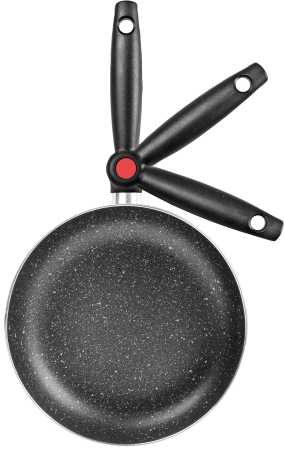 BRUNNER® Pirate Pan Ø 24 cm Camping-Bratpfanne