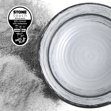 BRUNNER® Stone Touch Suppenteller