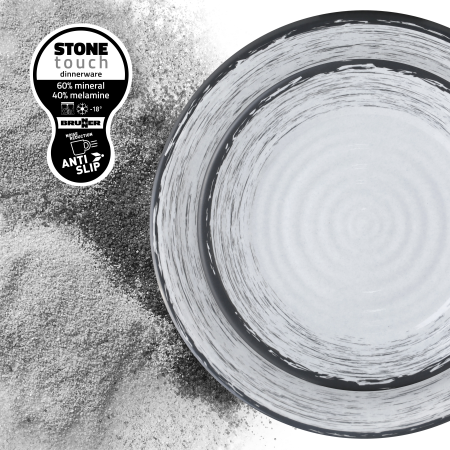 BRUNNER® Stone Touch Dessertteller