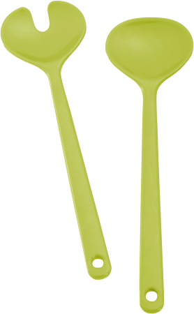 BRUNNER® Salad Server Salatbesteck Grün