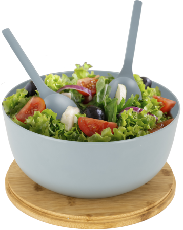 BRUNNER® Salad Bowl Greenkick Salatschüssel Grau