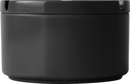 BRUNNER® Ashpot Aschenbecher Schwarz