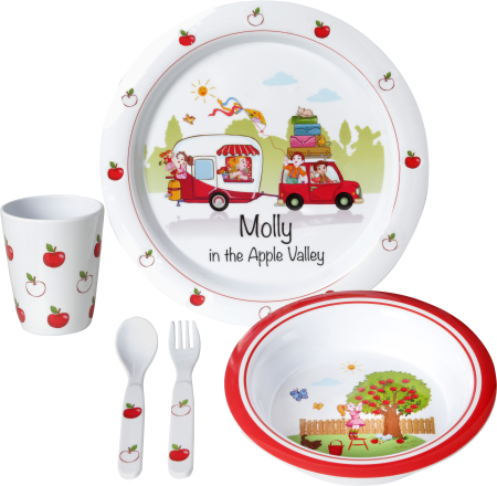 BRUNNER® Molly Kids Girl 3+ Kinder-Geschirr-Set