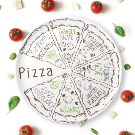 BRUNNER® Pasta&Salad Pizza Set Pizzateller-Set
