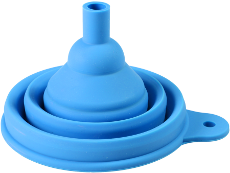 BRUNNER® Fold-Away Funnel Falttrichter Blau