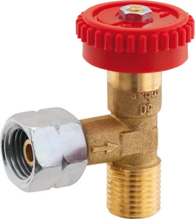 GOK regulating valve 90° G1/4LH union nut -> G1/4LH cone