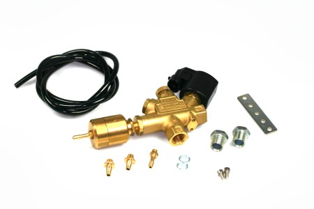 ICOM LPG pressure regulator with By-Pass with air pressure reduction