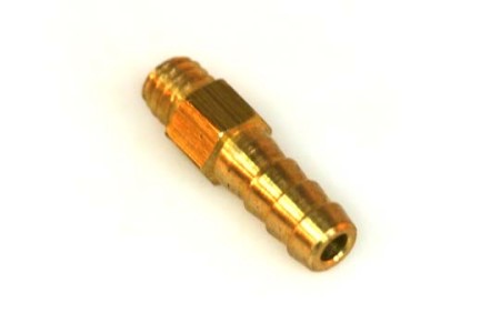 Intake manifold nozzle M6 hexagonal D. 6 mm L. 23 mm