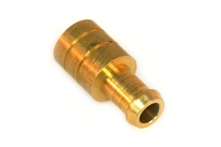 Accoppimento tubo flessibile Ø 16 mm Ø 10 mm (ottone)