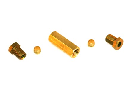 DREHMEISTER screw-in connection M10x1/M10x1 D6 mm (brass)