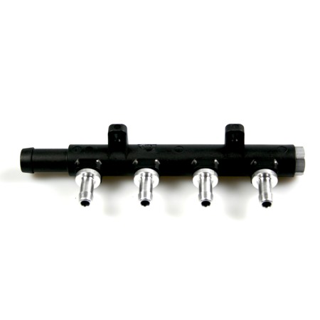 RAIL 4 cylinder manifold for single injectors (12 mm/6 mm)