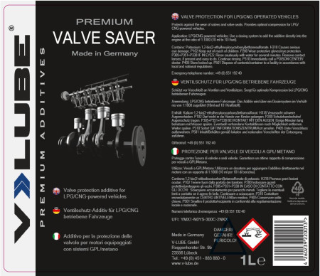 V-LUBE Valve Saver - 1L