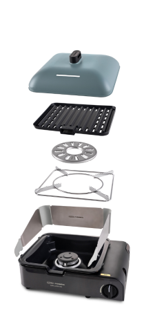 CADAC Van Cook FFD Combo Gas Table Barbecue