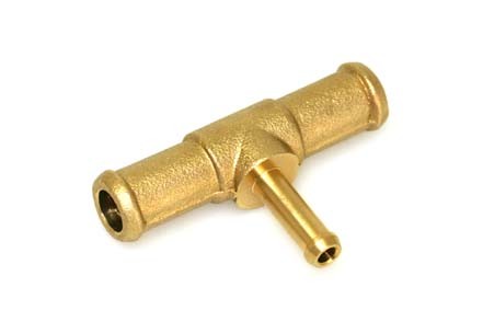 T-piece (brass) 12 x 8 x 12 (mm)