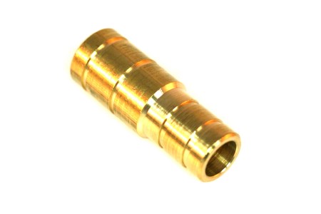 Brass hose coupling