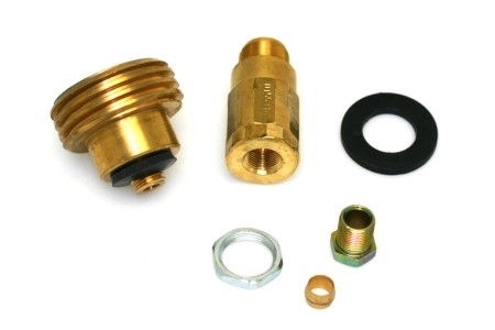 ICOM boquilla de suministro mini (rosca interna) M12 para tubería de 8mm + adaptador ACME