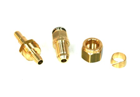 FARO FASTYFIT fitting set 6 mm (nipple, nut, olive, quick connector)