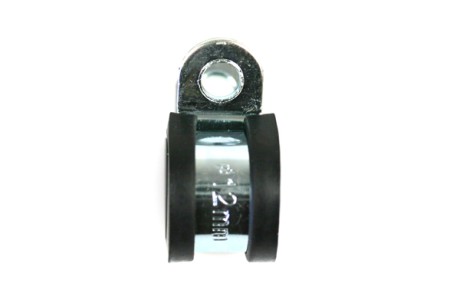 Clip for pipe isolated w=15mm diam.25mm (W1)