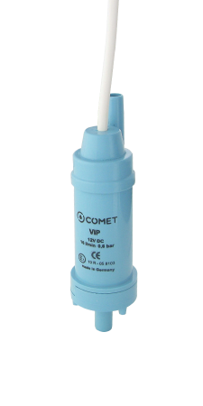 COMET bomba de aumento de presión VIP-INLINE 12 V 1,0 m cable sin soporte