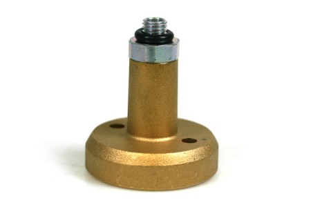 BRC adaptador DISH 10 mm corto, latón con conector de acero