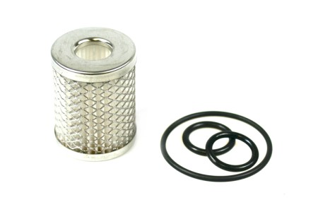 Filter cartridge polyester for Lovato gas filter incl. gasket (gaseous phase)