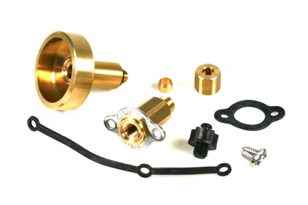 Mini filling point M10 + DISH short brass filling point adapter