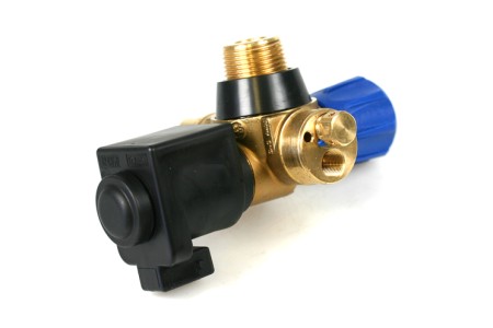 Tomasetto CNG valve mod. VM05 2D (separeted safety devices) with exc. flow M12x1 DIN