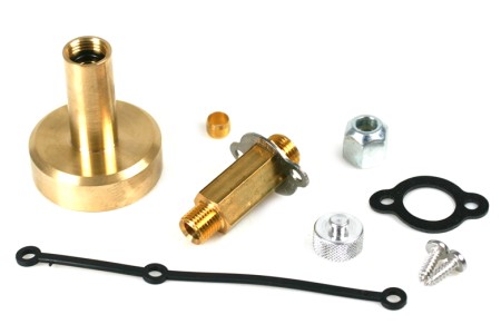 Mini filling point M16 external thread + DISH brass filling point adapter