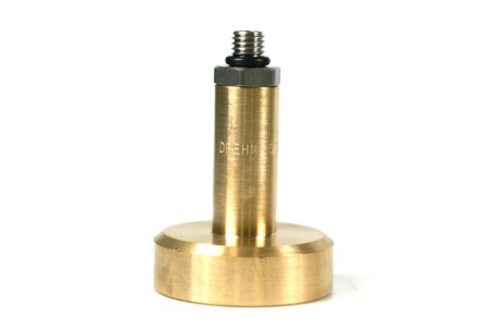 DREHMEISTER adattatore serbatoio DISH M10 ottone con raccordo in acciaio inox (L=67 mm)