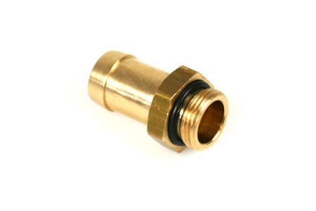 HANA Schlauchverbinder für Aluminium Injektorleiste M14x1 / Ø12,5