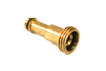 ACME LPG adapter 21,8 mm incl. filter, 95 mm - brass