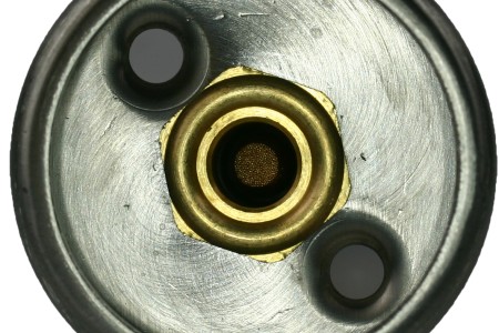 DISH LPG adapter 10 mm incl. filter, 60 mm - brass