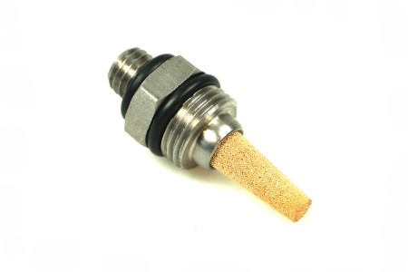 ACME adaptador de boquilla de suministro 10 mm con filtro, 60 mm - latón