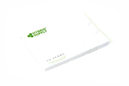 HybridSupply cuaderno 100x72 mm 50 hojas  4/0 el color impreso en una cara