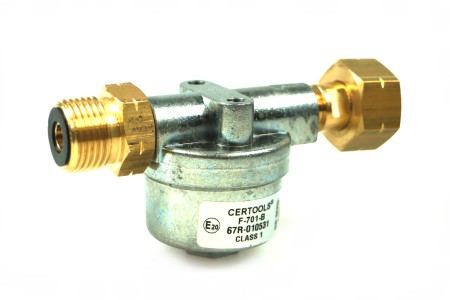 High pressure cylinder filter F-701 21,8 LH G12 straight - straight