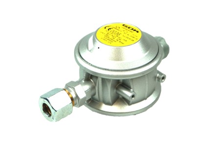 GOK low pressure regulator 30 mbar 1,5 kg/h straight 10 mm