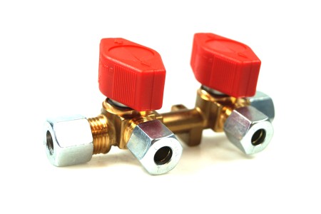 GOK twoway-valve 8 mm outlet 8 mm