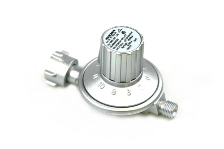 GOK low pressure regulator 20-50 mbar, 11-stepped adjustable