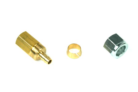Réducteur flexible Ø8 / G 1/4 (à lintérieur)