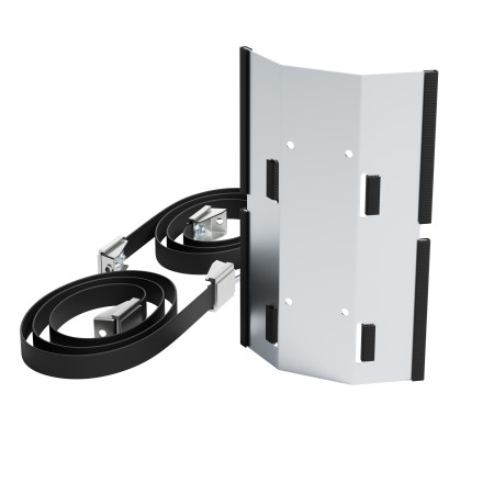 CAMPKO gas bottle holder set for Ø 300mm gas bottles incl. 2x tension band + 2x turnbuckle (stainless steel)